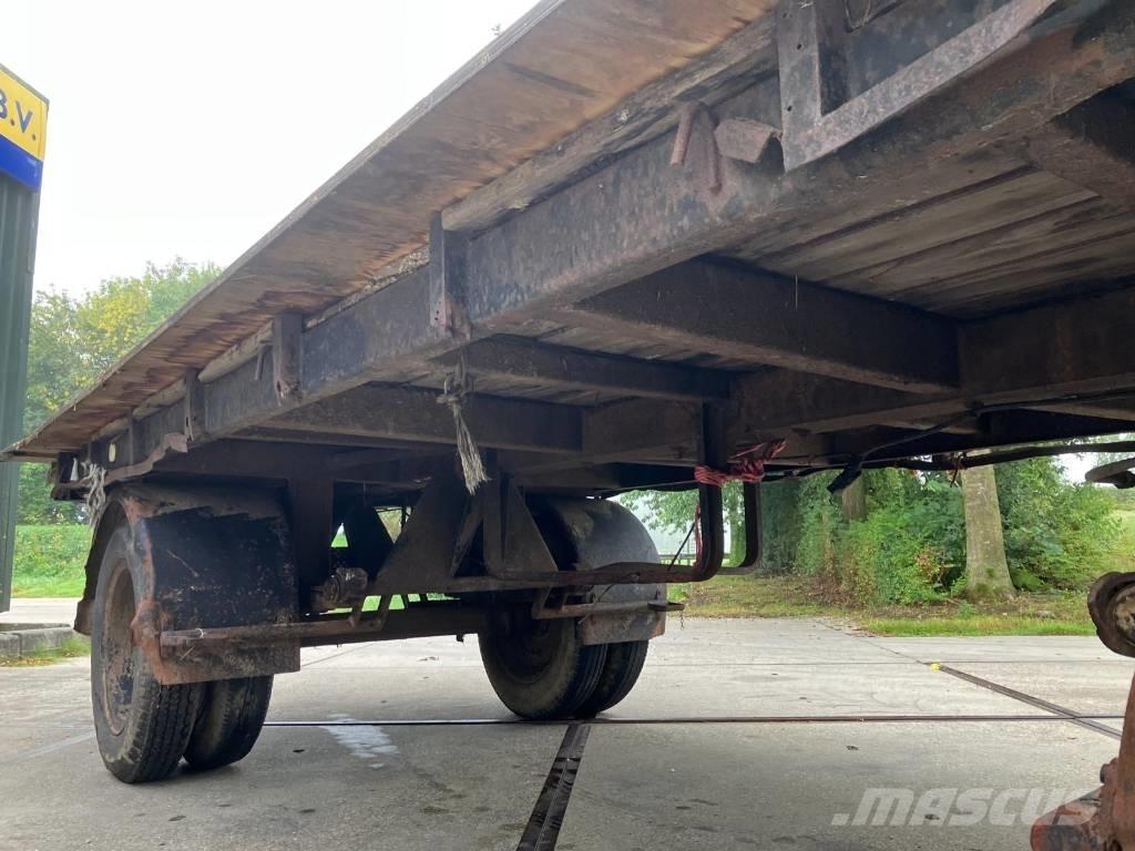 DAF balenwagen Platformas/izkraušana no sāniem