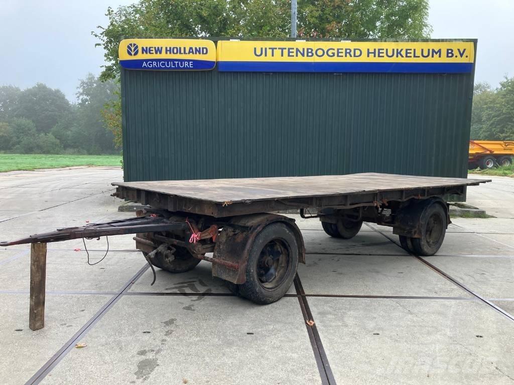 DAF balenwagen Platformas/izkraušana no sāniem