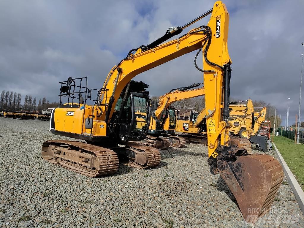 JCB JS 145 LC Kāpurķēžu ekskavatori