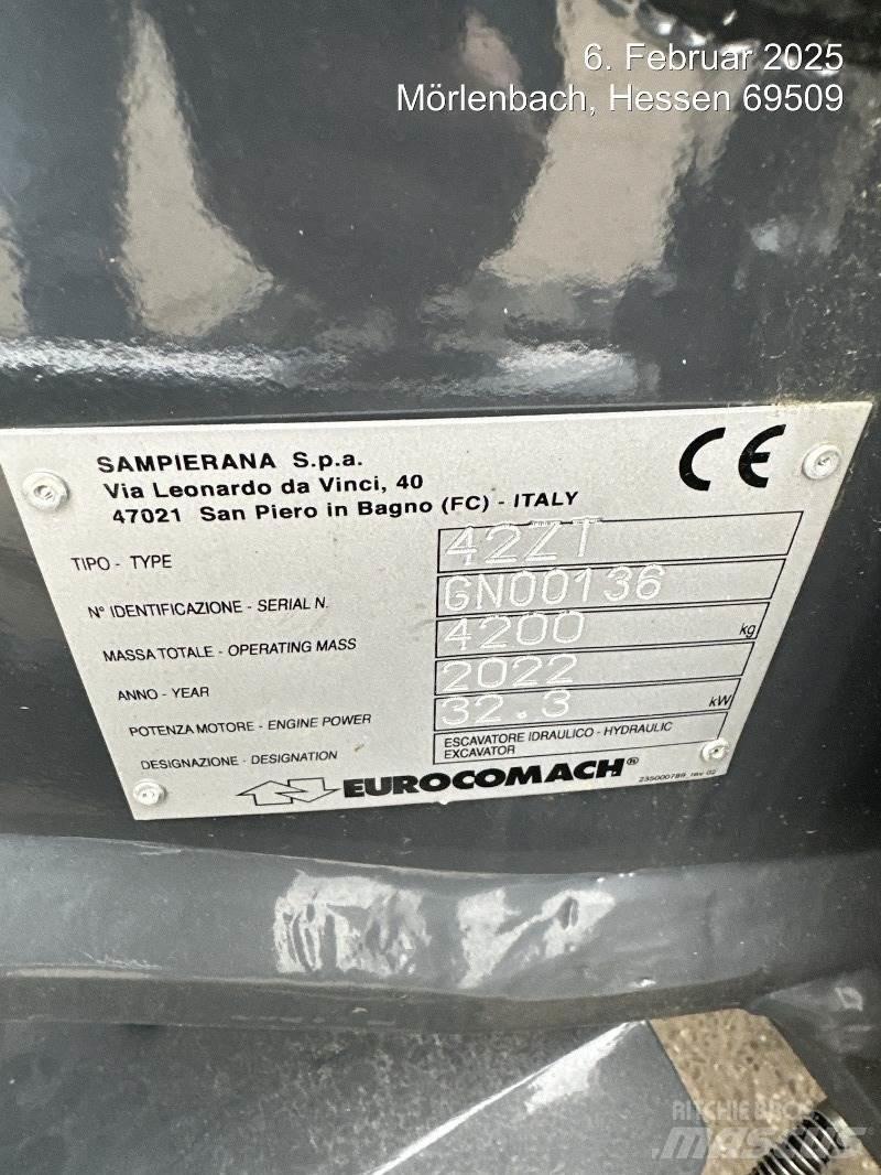 Eurocomach 42ZT Mini ekskavatori < 7 t