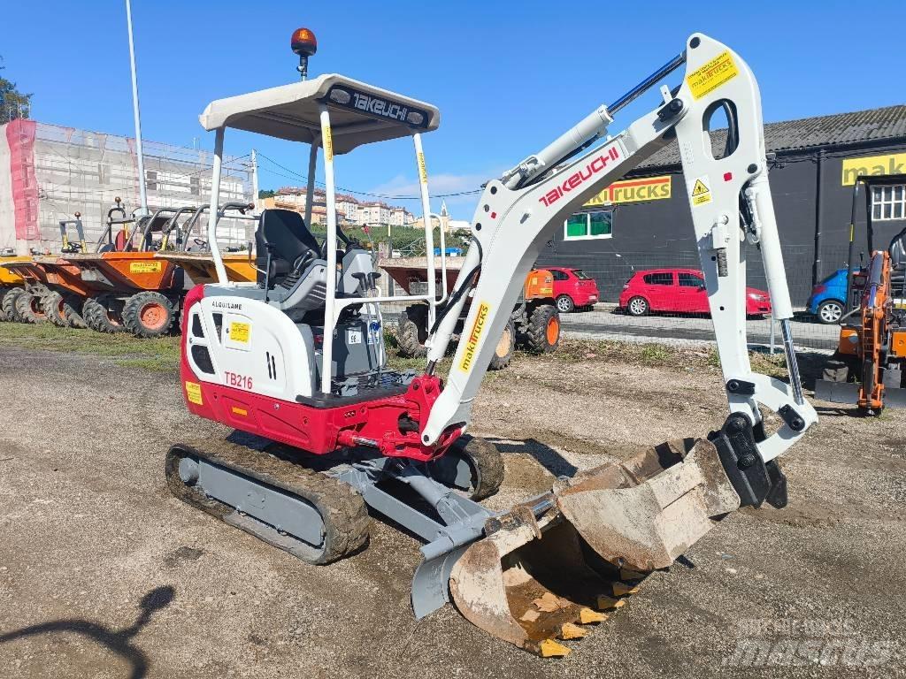 Takeuchi TB 216 Mini ekskavatori < 7 t