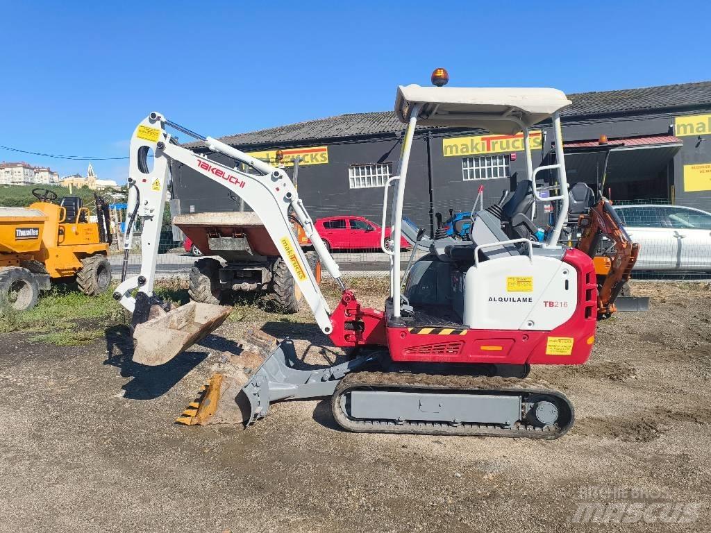 Takeuchi TB 216 Mini ekskavatori < 7 t
