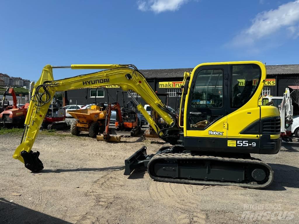 Hyundai Robex 55-9 Mini ekskavatori < 7 t