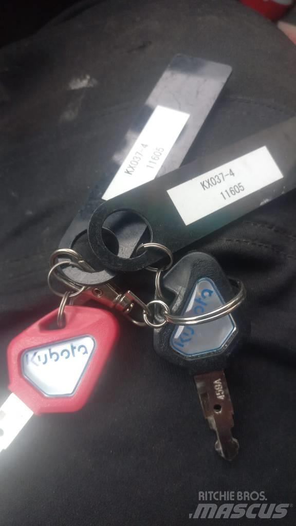 Kubota KX 037-4 Mini ekskavatori < 7 t