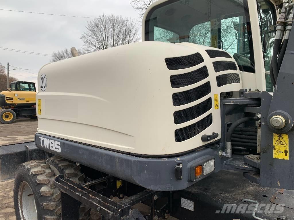 Terex TW 85 Ekskavatori uz riteņiem