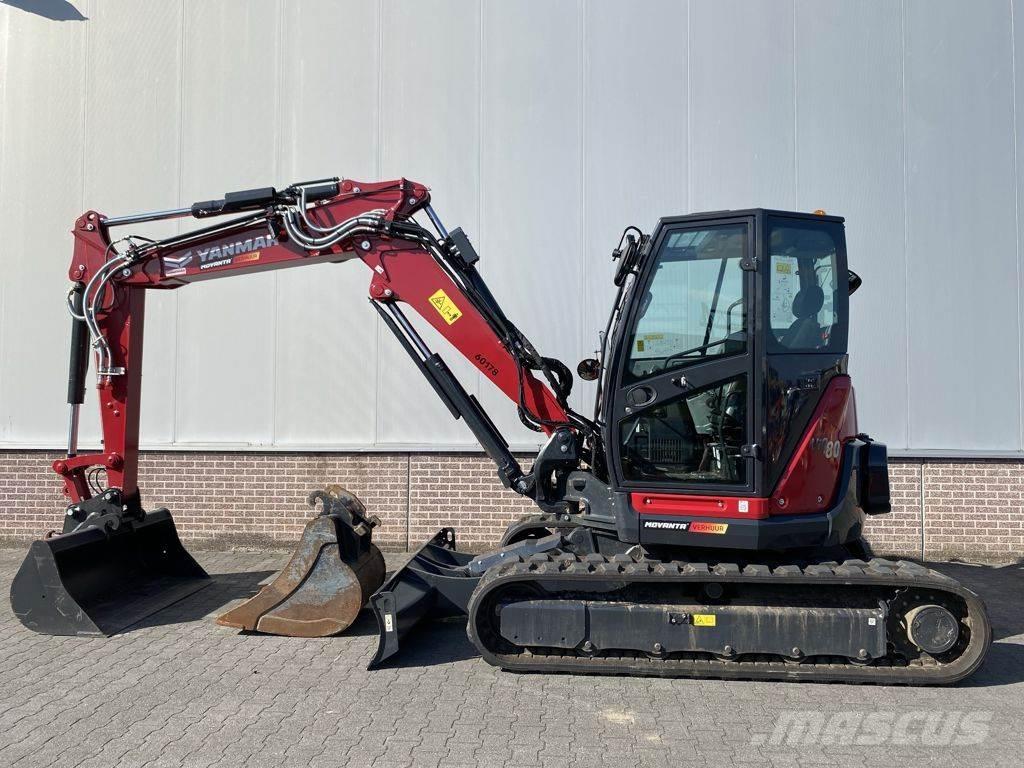Yanmar VIO80-2PB Vidēja lieluma ekskavatori 7 t - 12 t