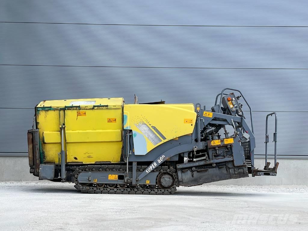 Vögele SUPER 800 Asfalta klājēji