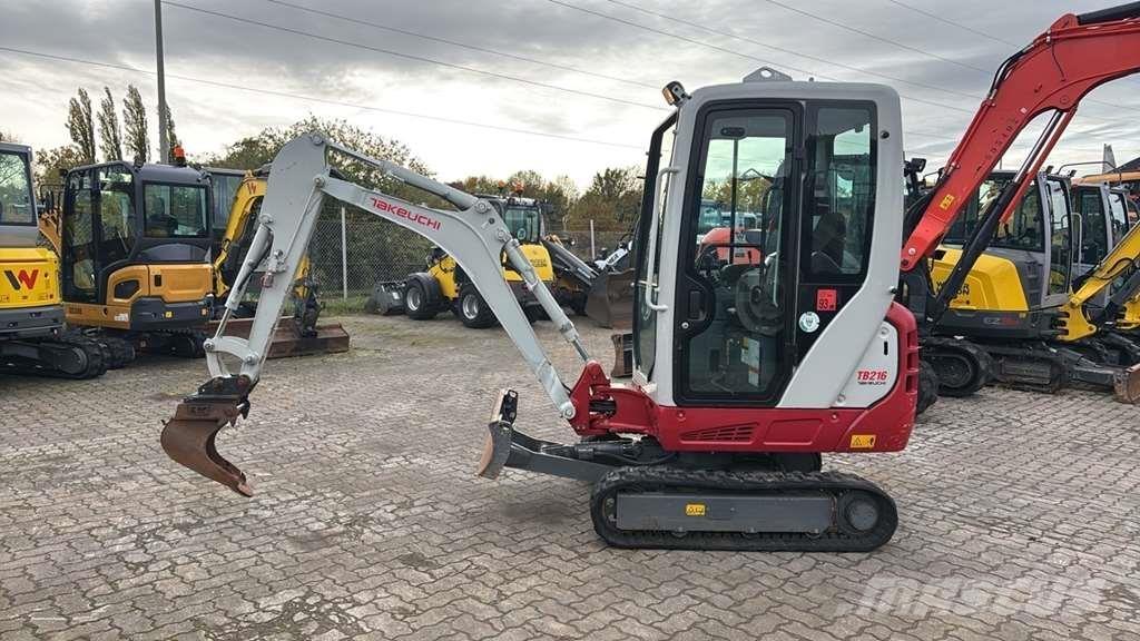 Takeuchi TB216 Mini ekskavatori < 7 t