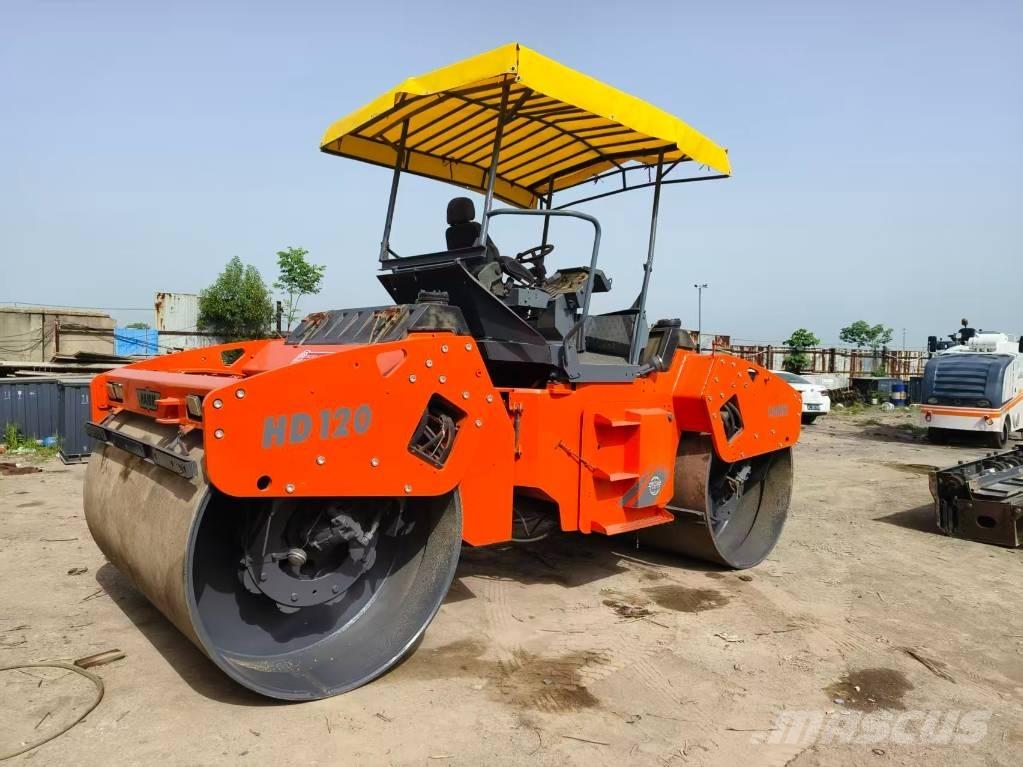 Hamm HD 120 Divvalču grunts veltņi