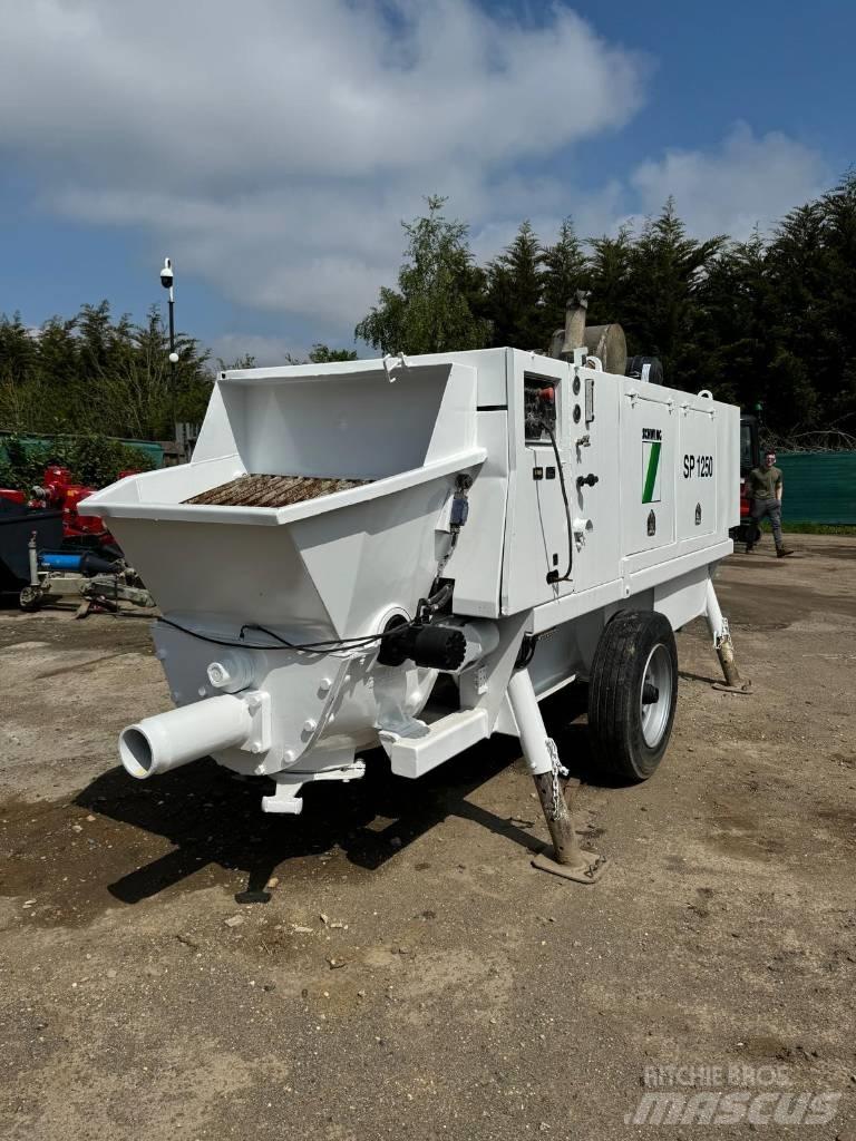 Schwing SP1250 Kravas mašīna- betona sūknis