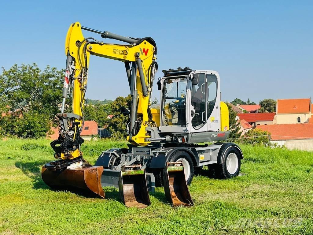 Wacker Neuson EW 100 Ekskavatori uz riteņiem