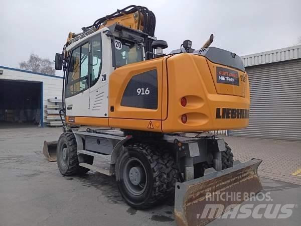 Liebherr A 916 V LIT Ekskavatori uz riteņiem