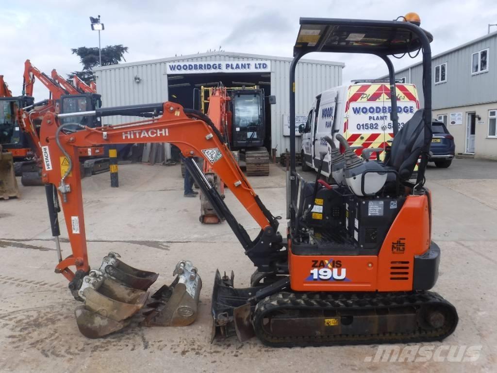 Hitachi ZX 19 U-6 Mini ekskavatori < 7 t