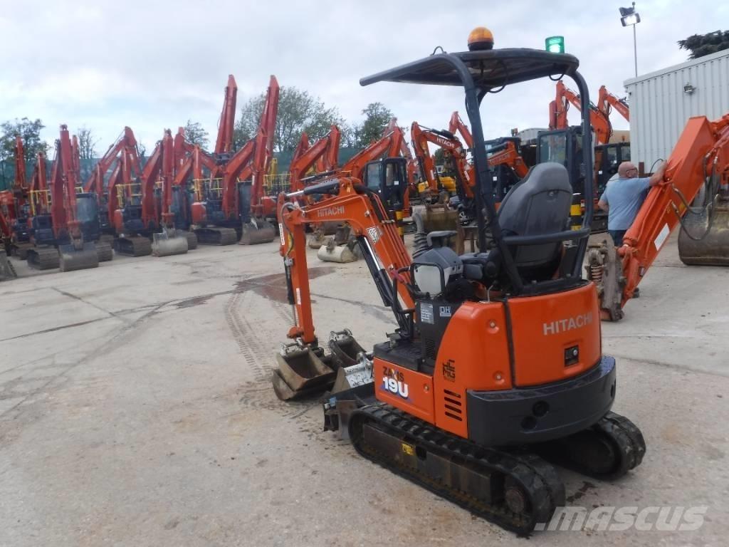 Hitachi ZX 19 U-6 Mini ekskavatori < 7 t