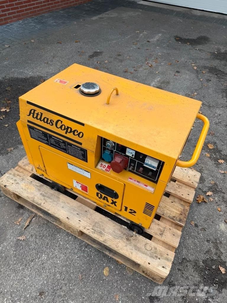 Atlas Copco QAX 12 Dīzeļģeneratori