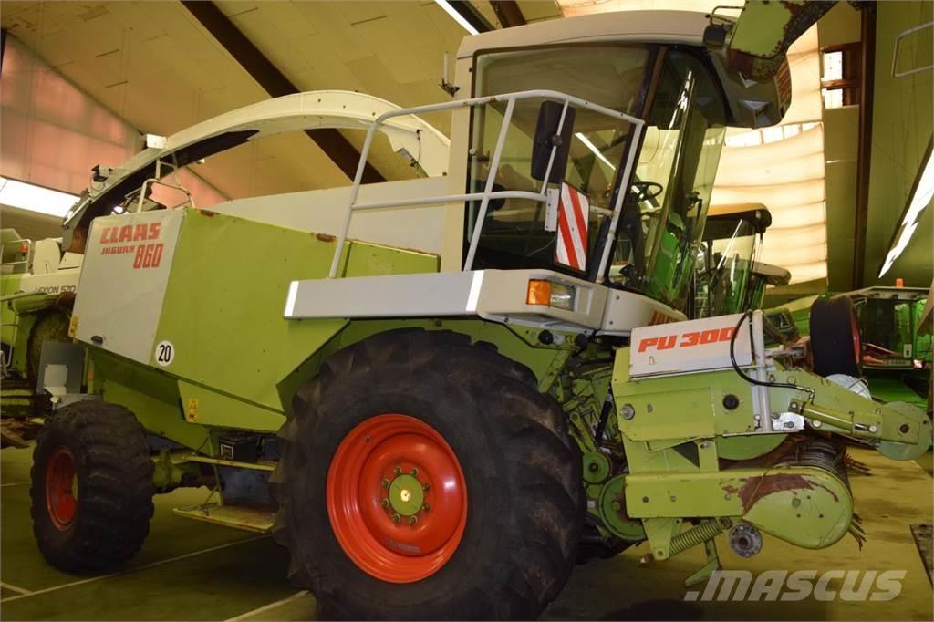 CLAAS Jaguar 860 Lopbarības novācēji