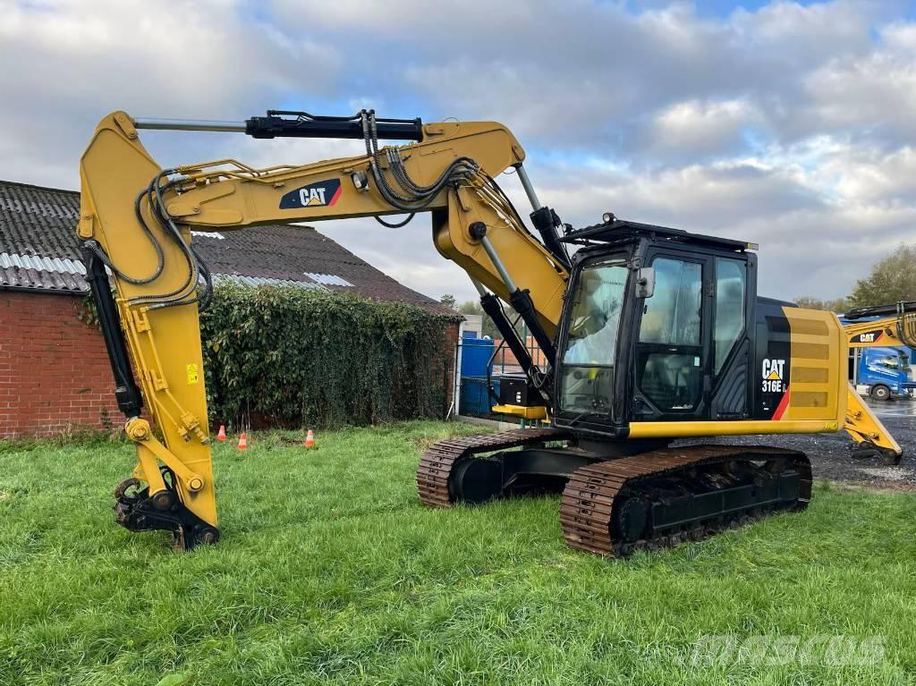 CAT 316 EL Kāpurķēžu ekskavatori