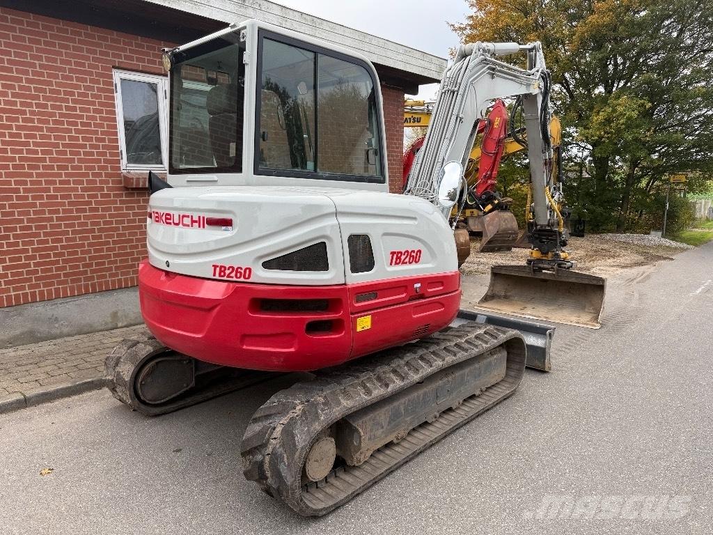 Takeuchi TB 260 Kāpurķēžu ekskavatori