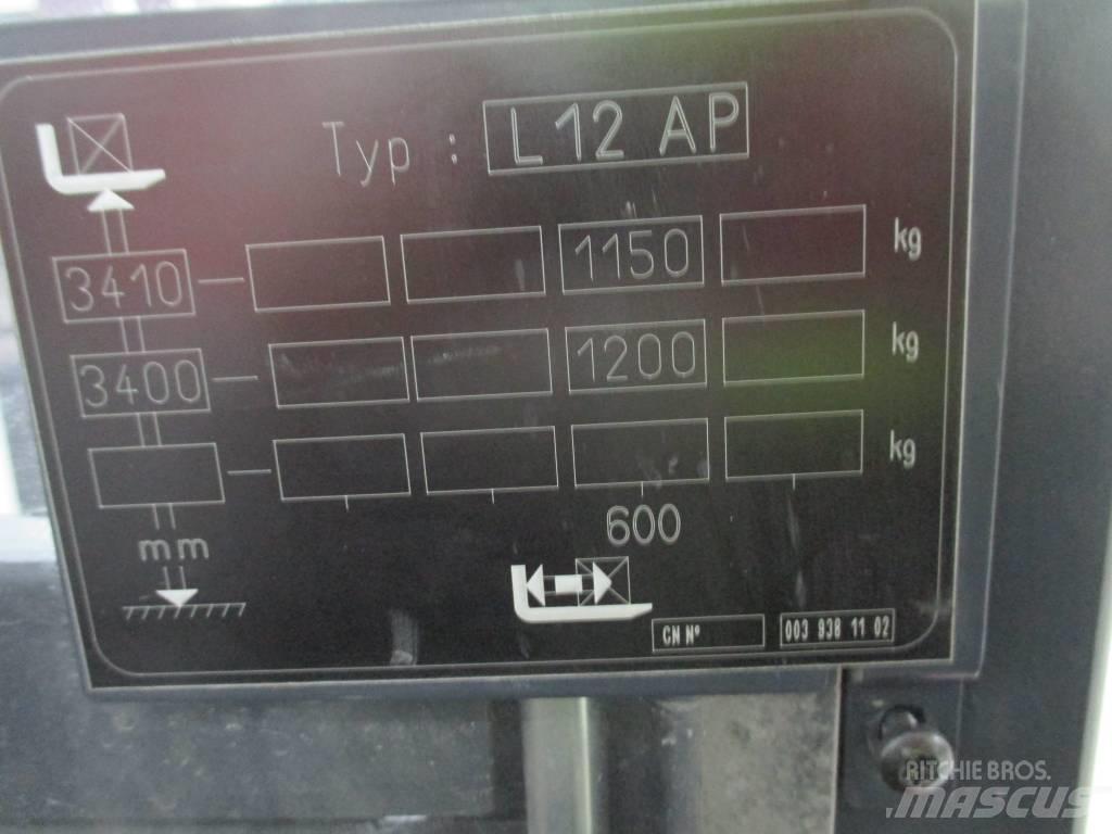 Linde L 12 AP Pašgājēji krautnētāji