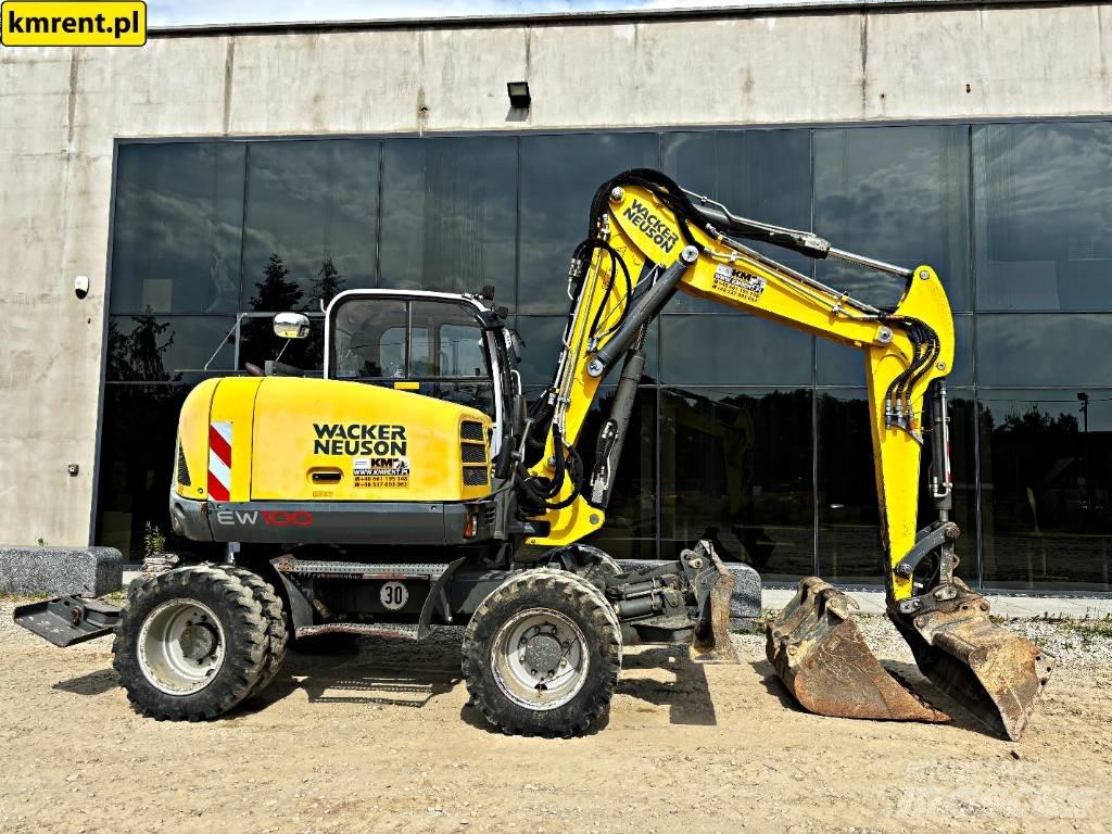 Wacker Neuson EW 100 Ekskavatori uz riteņiem