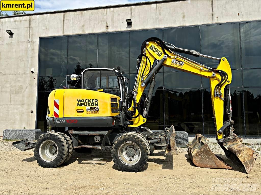Wacker Neuson EW 100 Ekskavatori uz riteņiem
