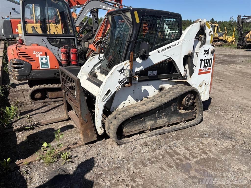 Bobcat T190 Turbo Lietoti riteņu kompaktiekrāvēji