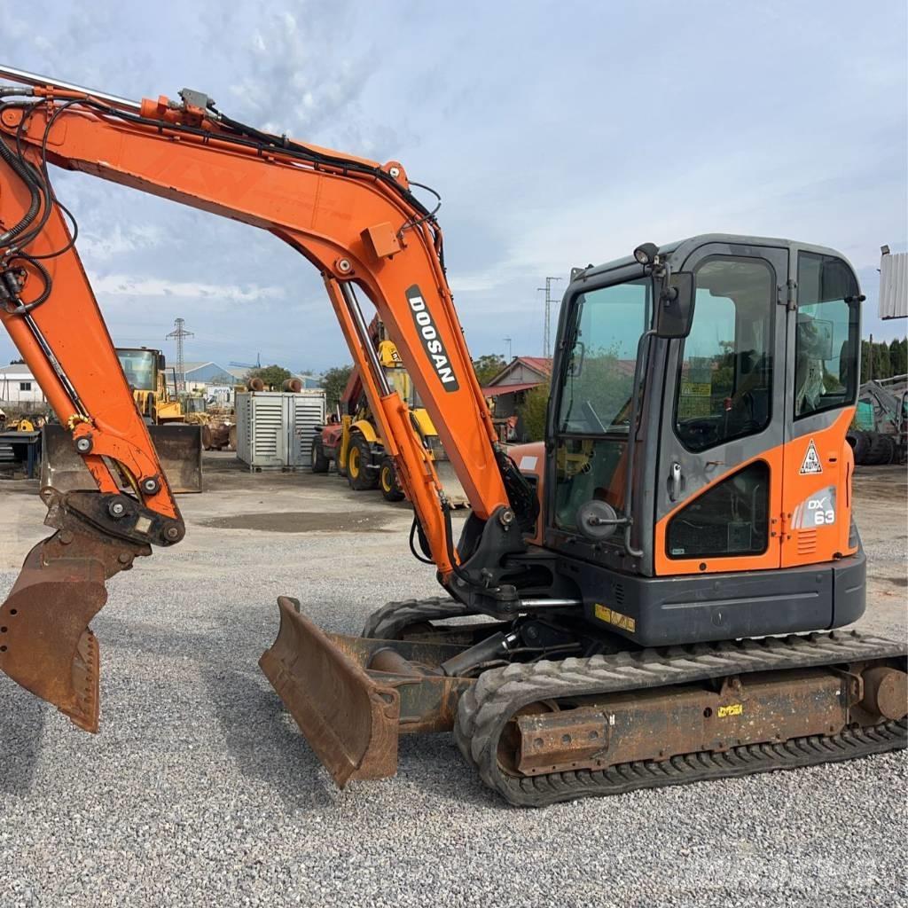 Doosan DX 63-3 Mini ekskavatori < 7 t