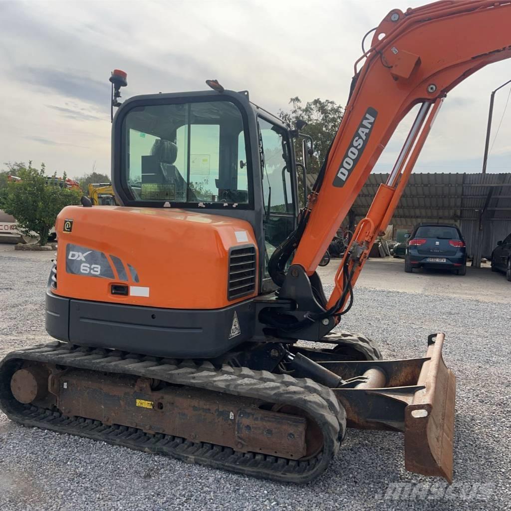 Doosan DX 63-3 Mini ekskavatori < 7 t