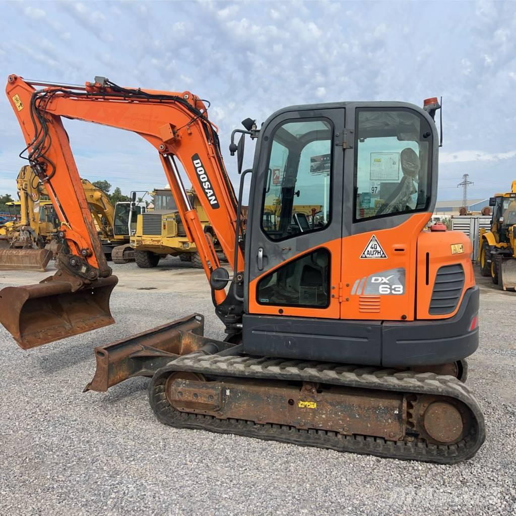 Doosan DX 63-3 Mini ekskavatori < 7 t