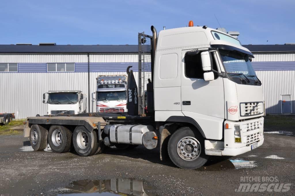 Volvo FH480 37 8X4 Treileri ar āķi