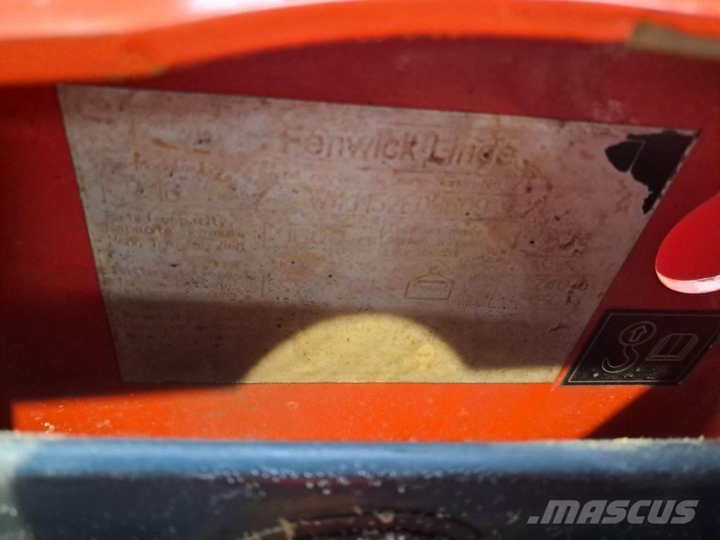 Linde T16 Zemie palešu pacēlāji