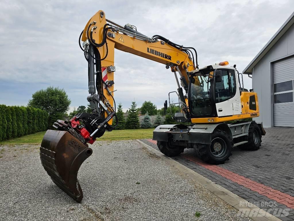 Liebherr A 916 Ekskavatori uz riteņiem