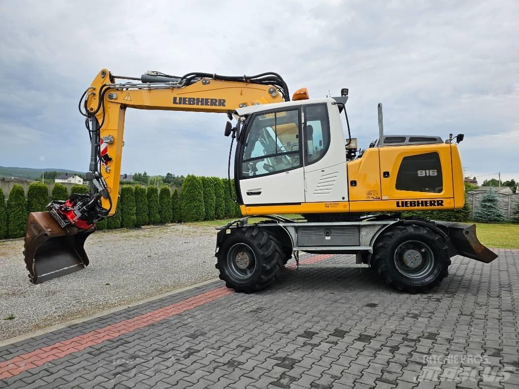 Liebherr A 916 Ekskavatori uz riteņiem