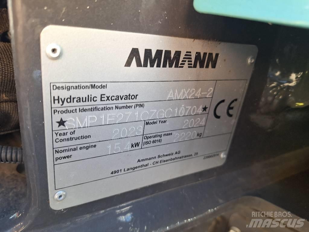 Ammann AMX24-2 Mini ekskavatori < 7 t