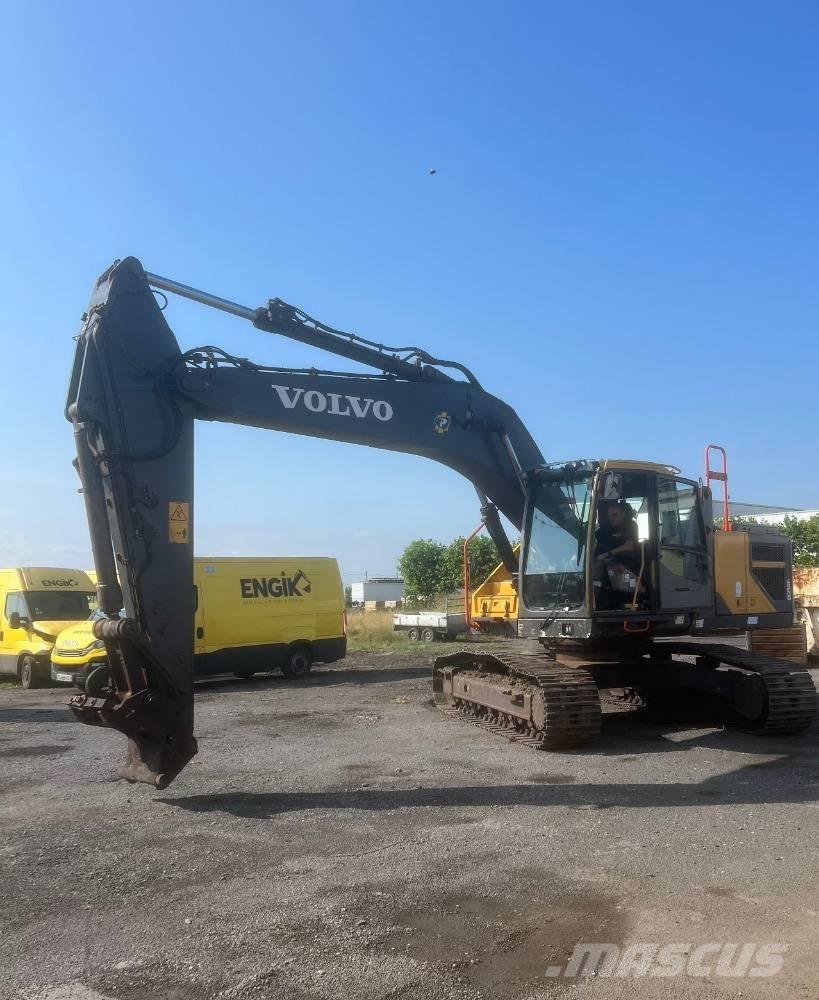 Volvo EC 250 EL Kāpurķēžu ekskavatori