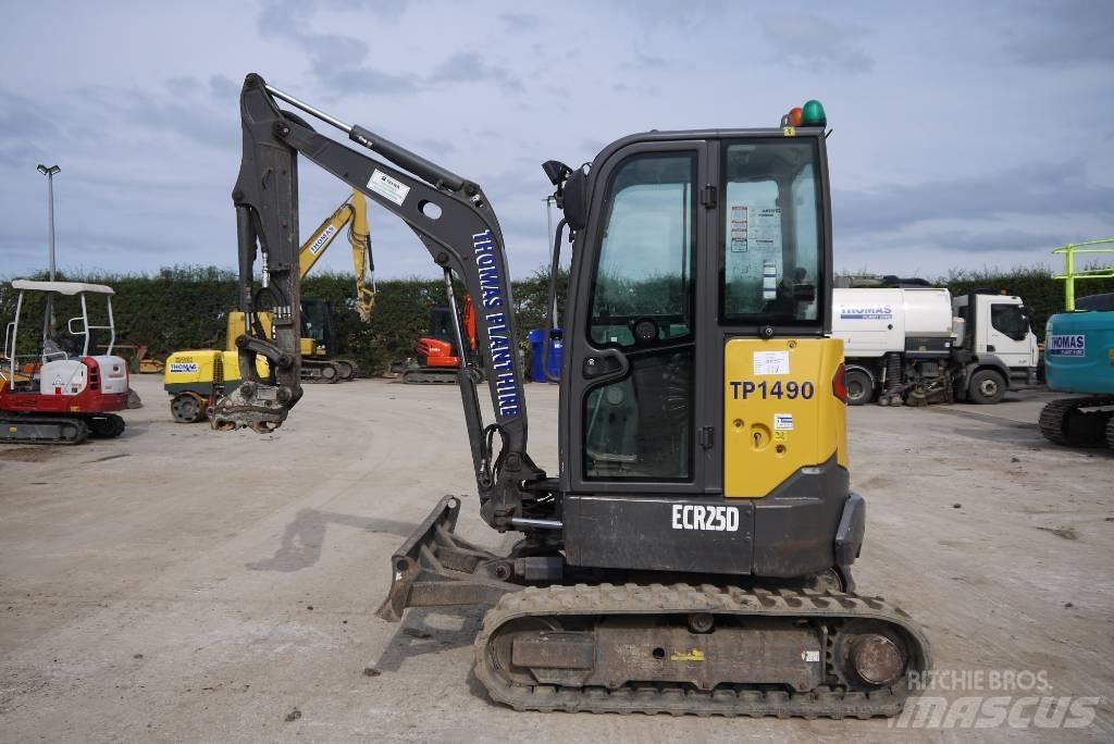 Volvo ECR 25 D Mini ekskavatori < 7 t