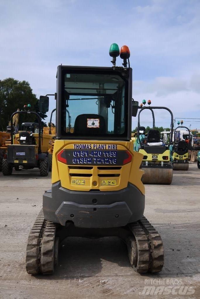 Volvo ECR 25 D Mini ekskavatori < 7 t