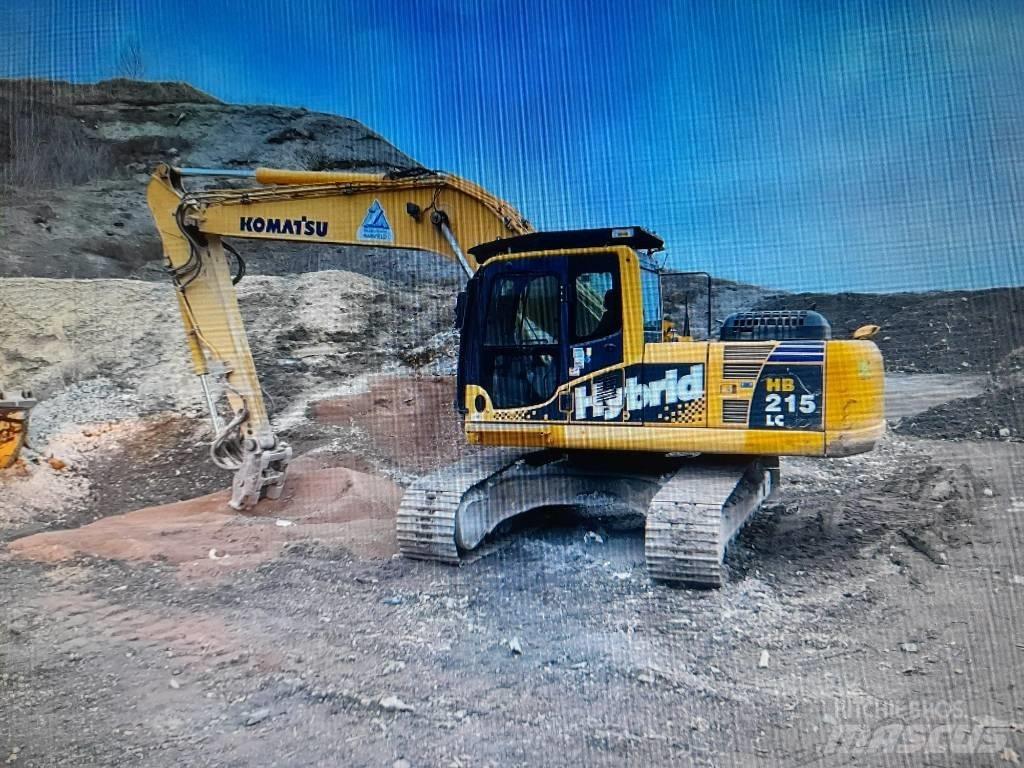 Komatsu HB 215 LC-1 Kāpurķēžu ekskavatori