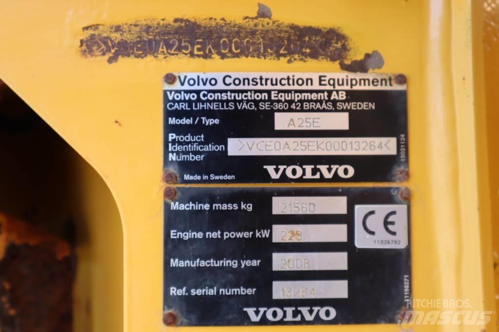 Volvo A25E Artikulētie pašizgāzēji
