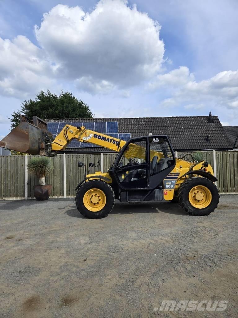Komatsu WH 609 Teleskopiskie manipulatori