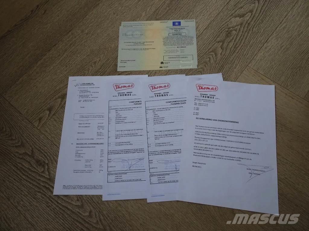 Thomas 150NW Pacēlājplatformas - piekabes