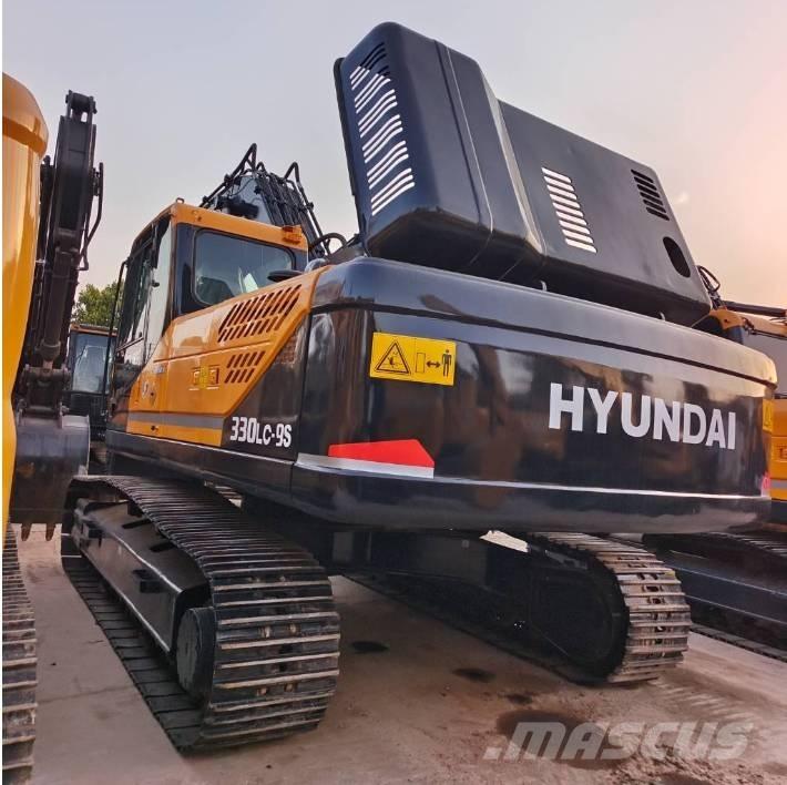 Hyundai 330LC-9S Kāpurķēžu ekskavatori
