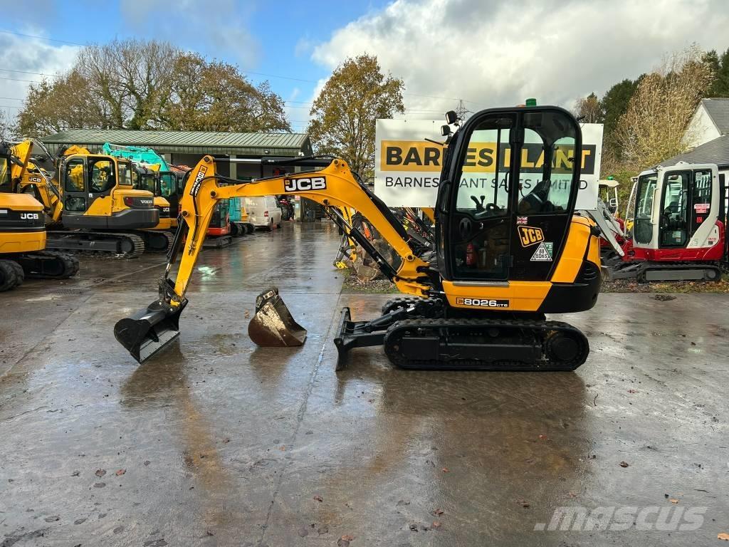 JCB 8026 CTS Mini ekskavatori < 7 t