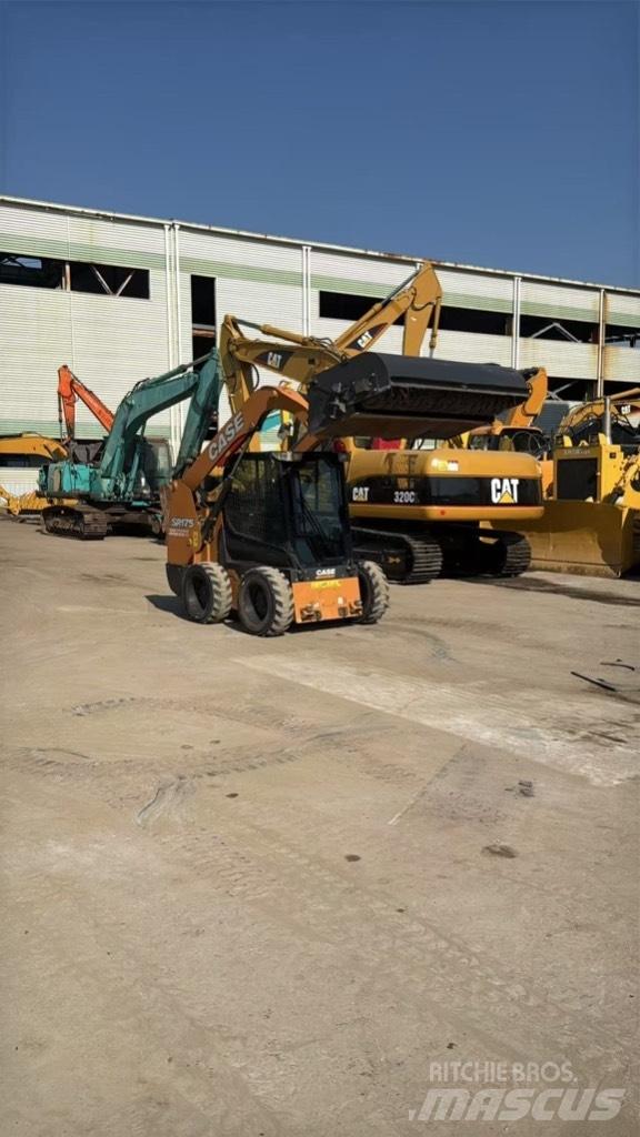 CASE SR 175 Lietoti riteņu kompaktiekrāvēji