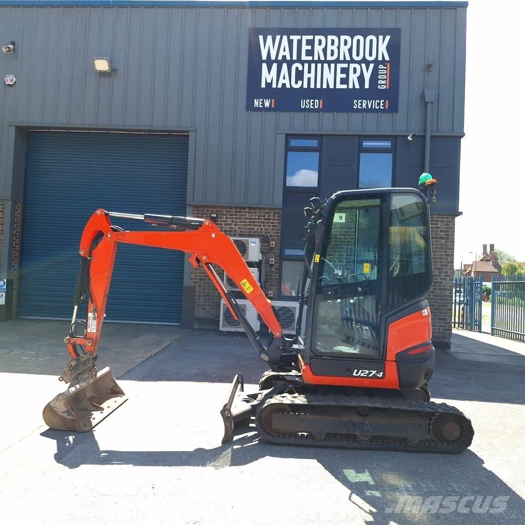 Kubota U 27-4 Mini ekskavatori < 7 t