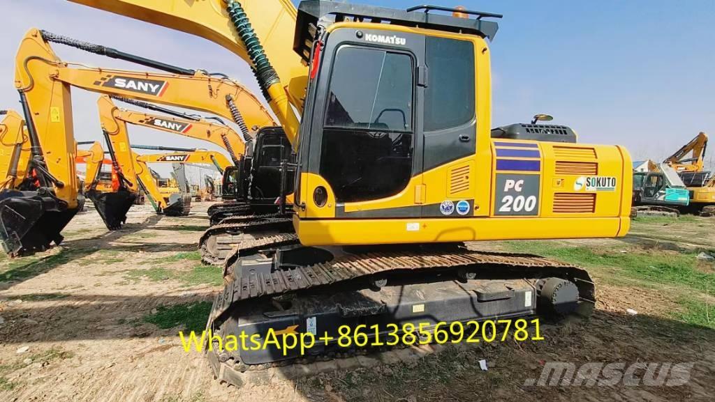 Komatsu PC 200-8 Kāpurķēžu ekskavatori