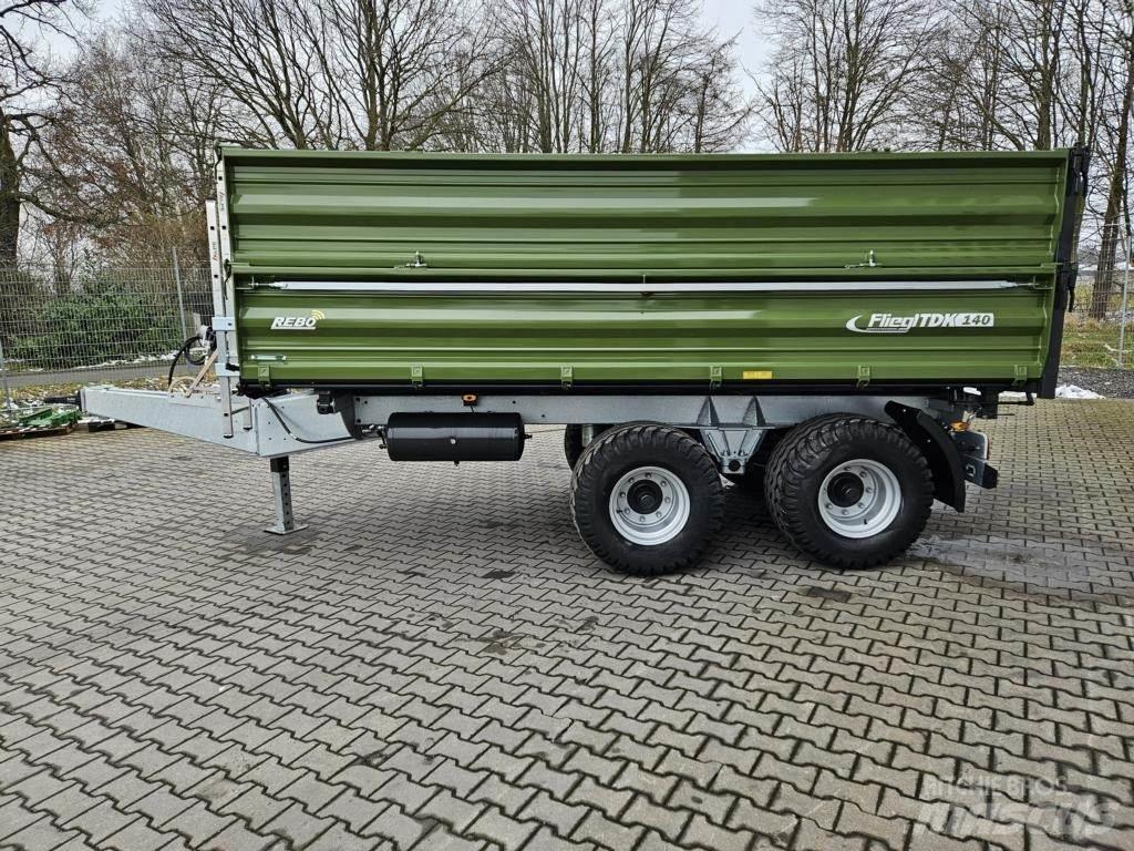 Fliegl TDK 140 FOX Ķīpu treileri
