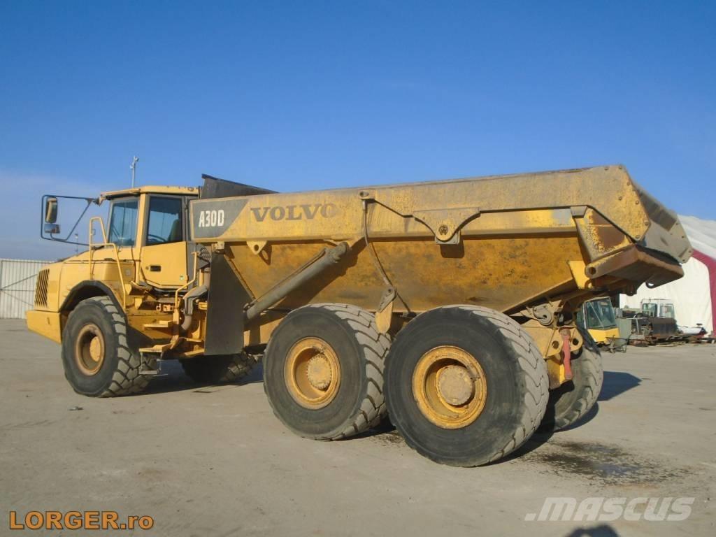 Volvo A 30 D Artikulētie pašizgāzēji