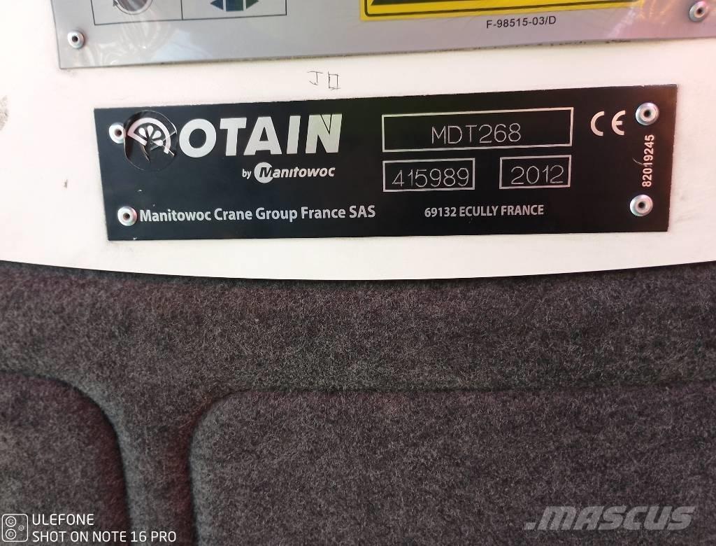 Potain MDT268-J10 Torņa krāni