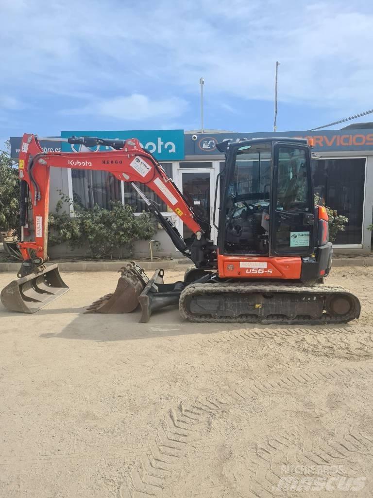 Kubota U 56-5 Mini ekskavatori < 7 t